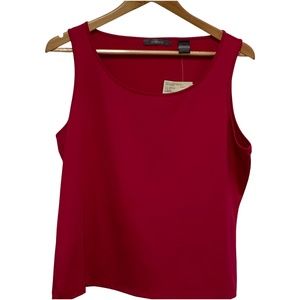 Liz Claiborne Fuchsia Pink  Sleeveless Top